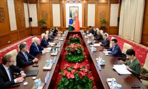Chinese, Brazilian top diplomats hold FM-level strategic dialogue in Beijing