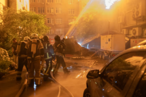 Strong explosions rock Kyiv hours after Zelensky warned of ‘massive’ Russian attack