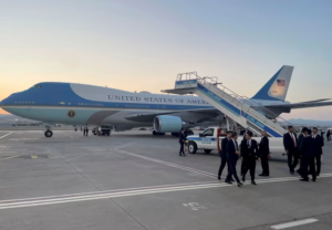 Several close personal aides joined Trump on his secret flight from Turkey, source says