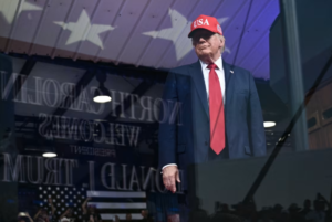 One place you won’t find President Trump? Starring in Republican ads
